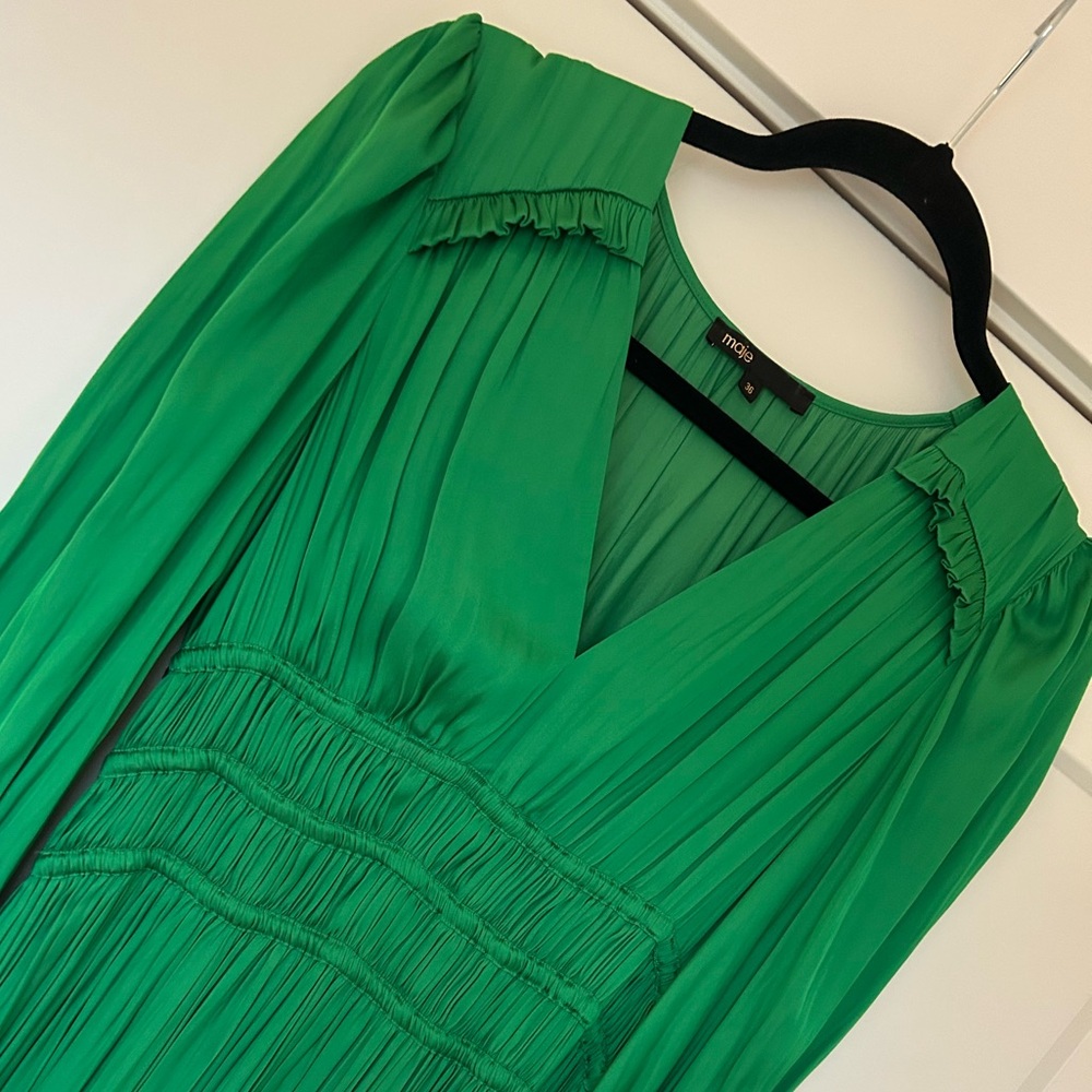 Mage Kelly Green Dress